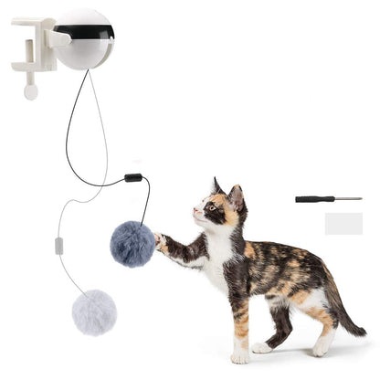Electric Lifting Motion Cat Teaser Ball — Interactive Puzzle Toy