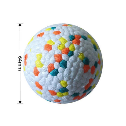Dog Molar Chew Ball Toy — Bite-Resistant & Tooth Cleaning