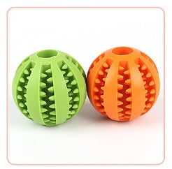 Food Dropping Bite-Resistant Dog Chew Ball