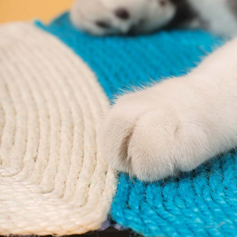 Cat Scratching Mat - Fun Shaped Sisal Scratcher