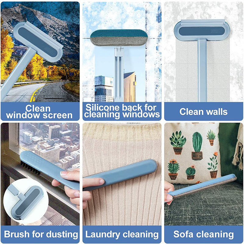 4-in-1 Pet Hair Removal & Cleaning Brush