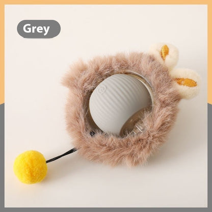 Bite-Resistant Squeaky Ball Toy for Cats & Dogs