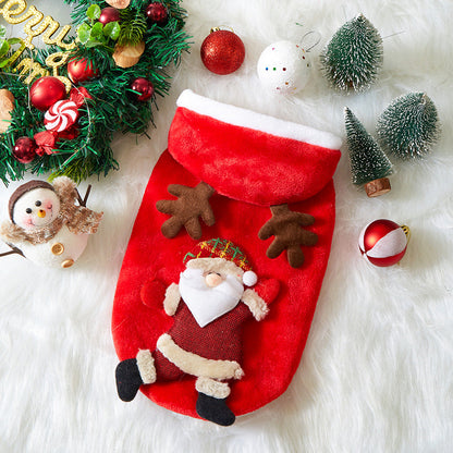 Christmas Flannel Pet Costume