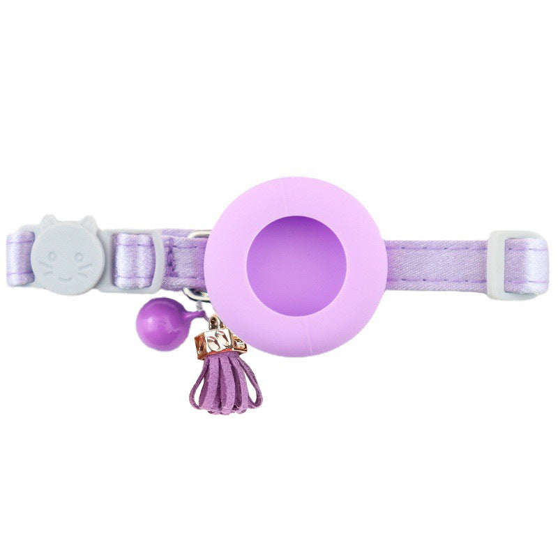 GPS Holster Pet Collar with Bell