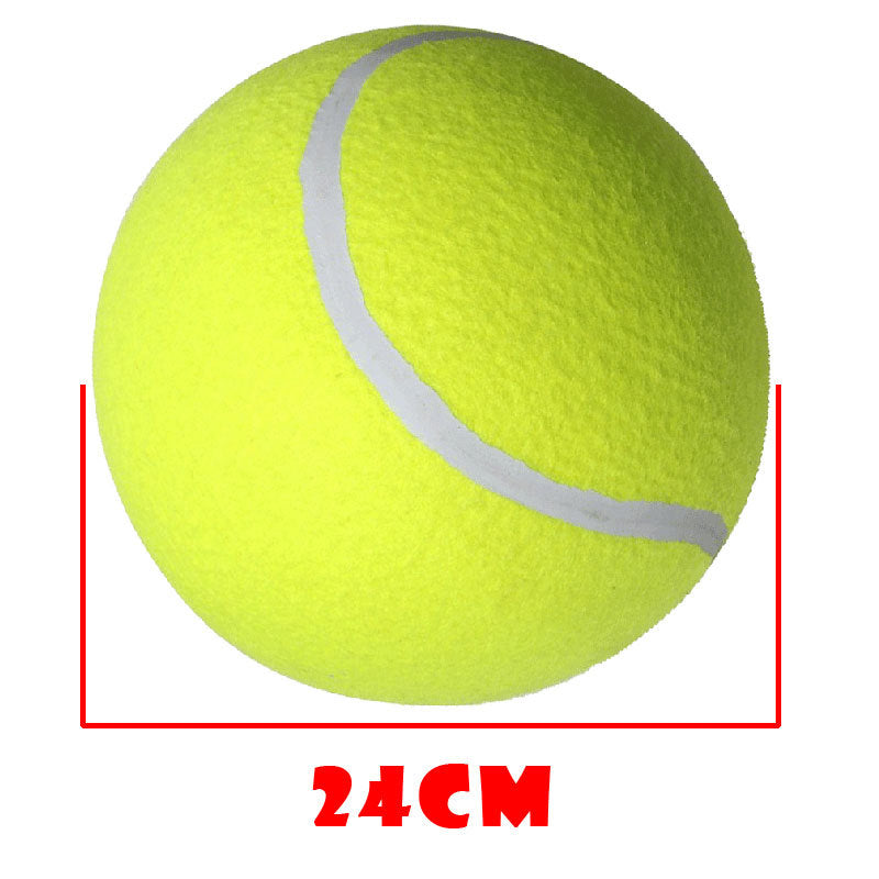 Inflatable Rubber Training Ball for Dogs — Large Fetch & Play Ball