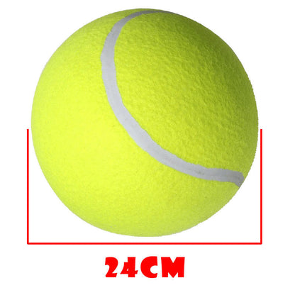Inflatable Rubber Training Ball for Dogs — Large Fetch & Play Ball
