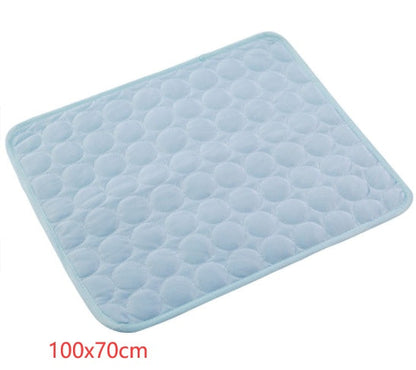 Ice Silk Cooling Mat for Cats & Dogs