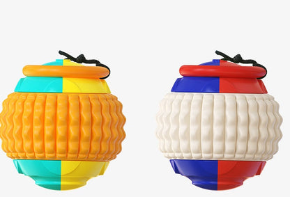 Retractable Throw & Dental Chew Ball for Dogs