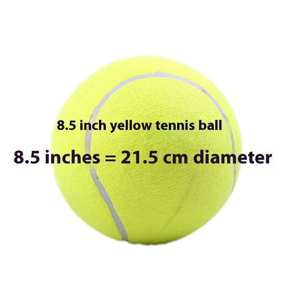 Inflatable Rubber Training Ball for Dogs — Large Fetch & Play Ball