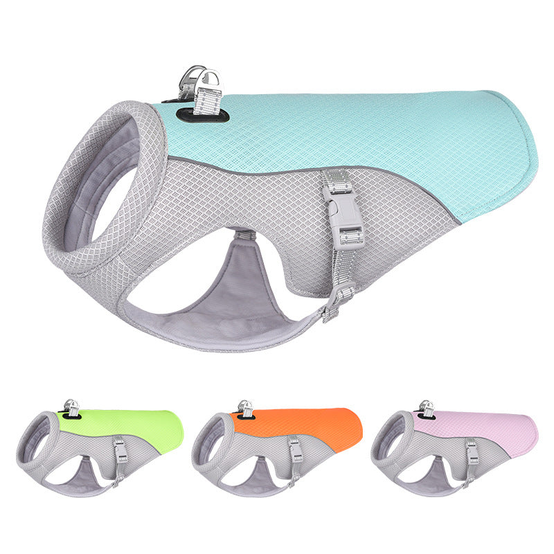 Dog Cooling Vest — Breathable & UV-Protective Summer Wear