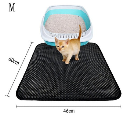 Double Layer Cat Litter Trapping Mat