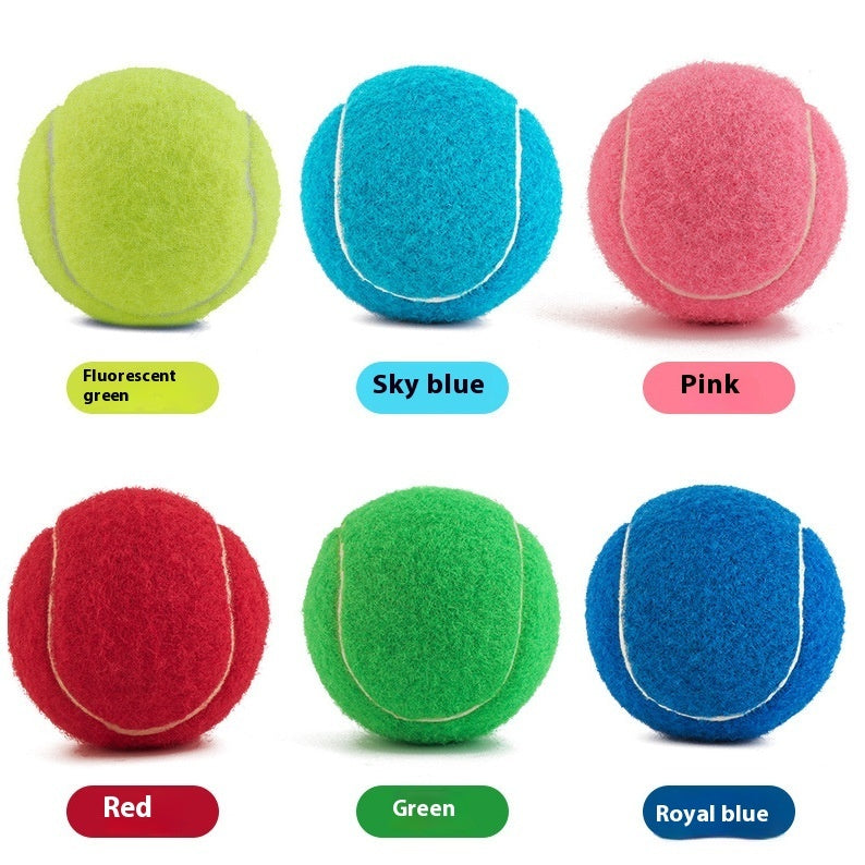 Bite-Resistant Tennis Ball Dog Toy