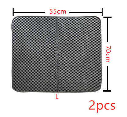 Double Layer Cat Litter Trapping Mat