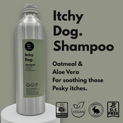 Itchy Dog Shampoo with Oatmeal & Aloe Vera 250ml