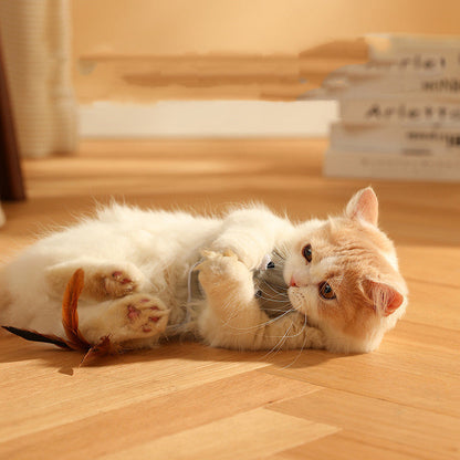 Electric Mouse Cat Stick Toy — USB Rechargeable