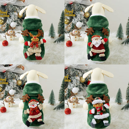 Christmas Flannel Pet Costume