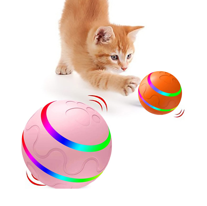 Self-Rotating Cat Ball Toy