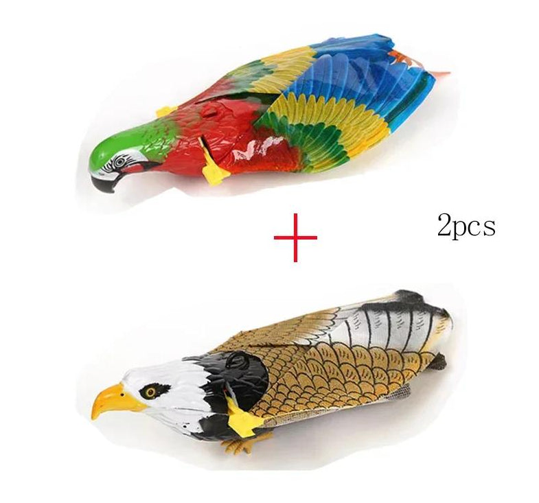 Hanging Bird Cat Toy — Ceiling Rotating Teaser