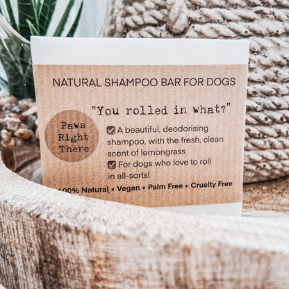 You Rolled in What?! Natural Deodorising Dog Shampoo Bar – 80g