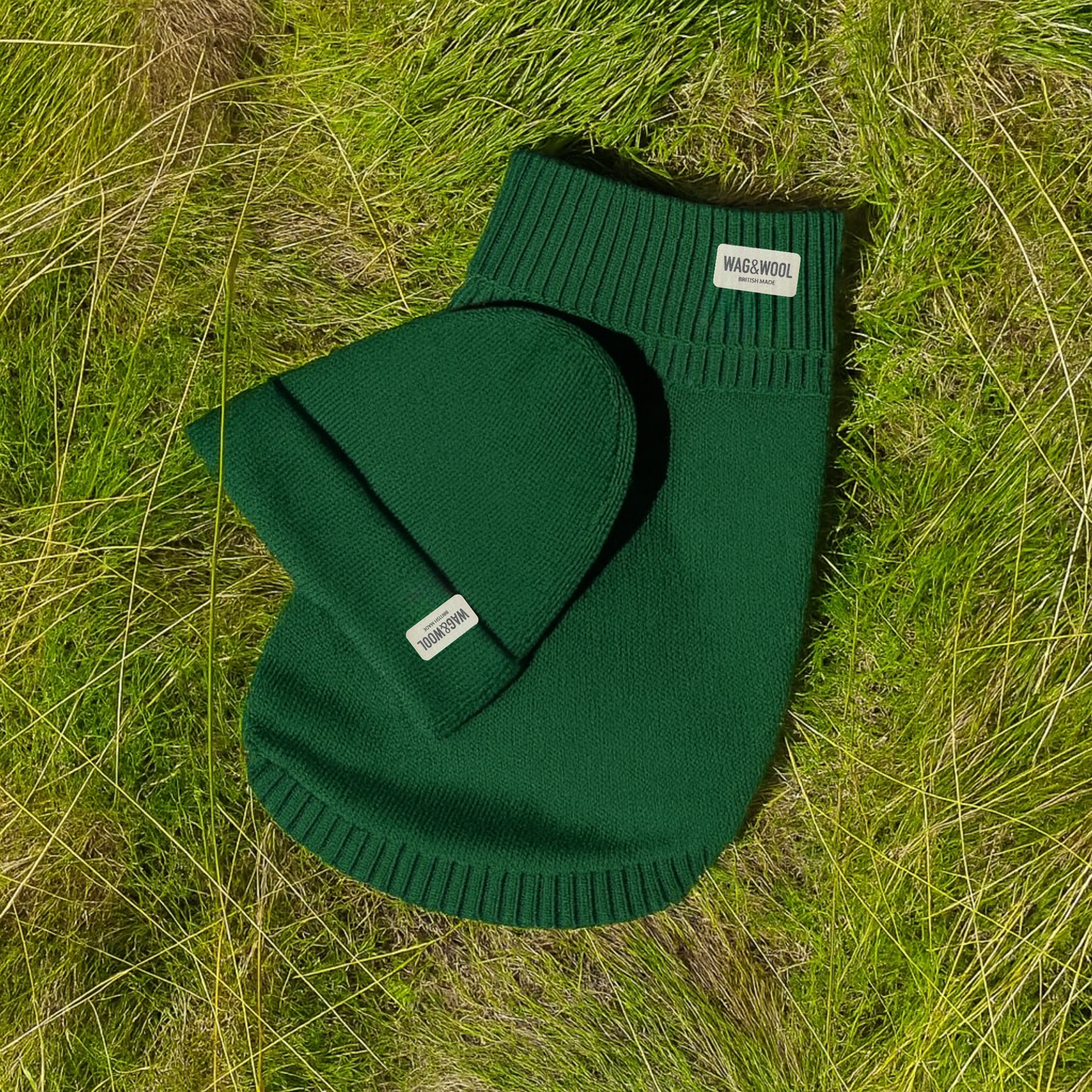 Forest Green British Wool Jumper