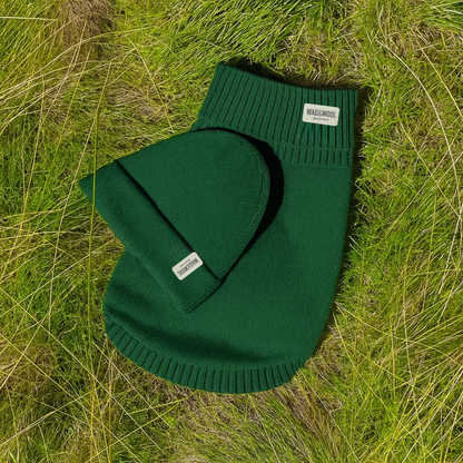Forest Green British Wool Jumper