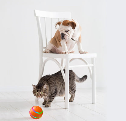 Self-Rotating Cat Ball Toy