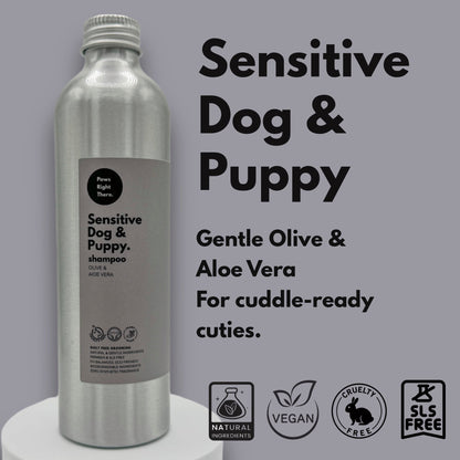 Puppy & Sensitive Dog Shampoo – Fragrance-Free 250ml