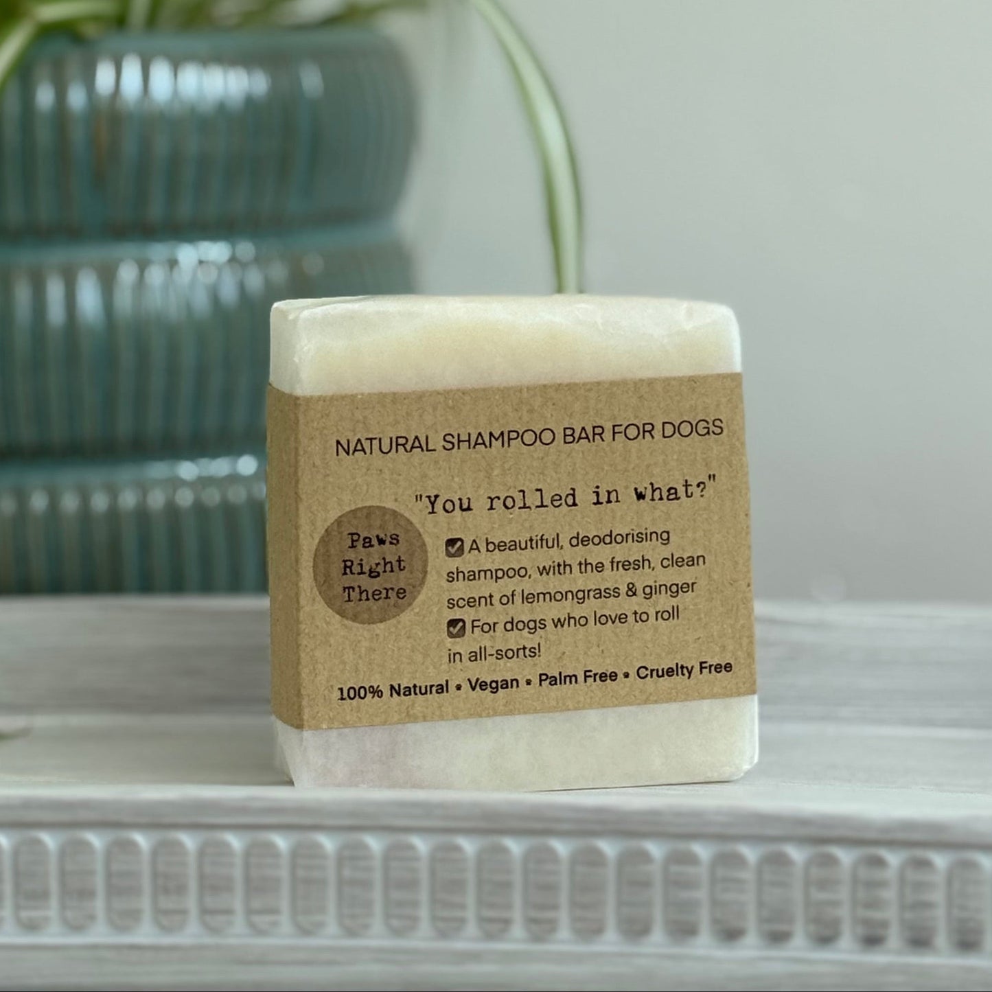 You Rolled in What?! Natural Deodorising Dog Shampoo Bar – 80g