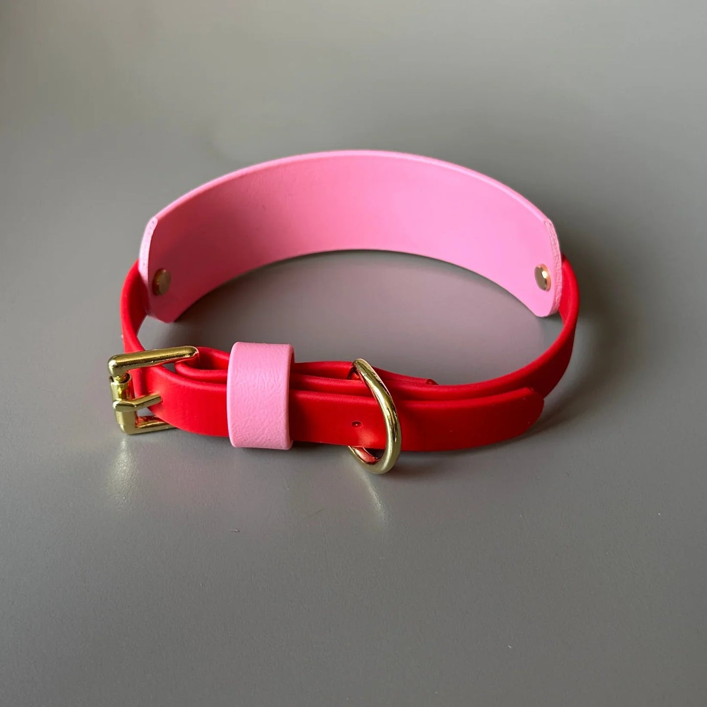 Love Red & Pink Hound Collar