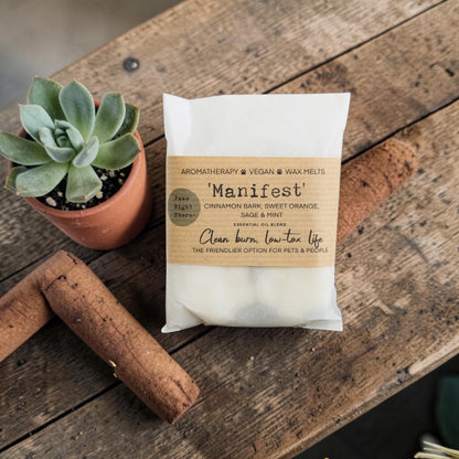 ‘Manifest’ aromatherapy wax melts