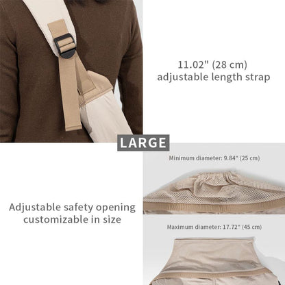 Portable Crossbody Pet Sling Carrier Bag