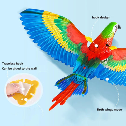 Hanging Bird Cat Toy — Ceiling Rotating Teaser