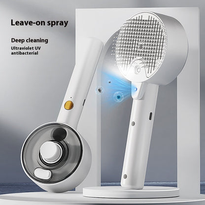 Pet Spray Massage Grooming Comb with UV Sterilisation