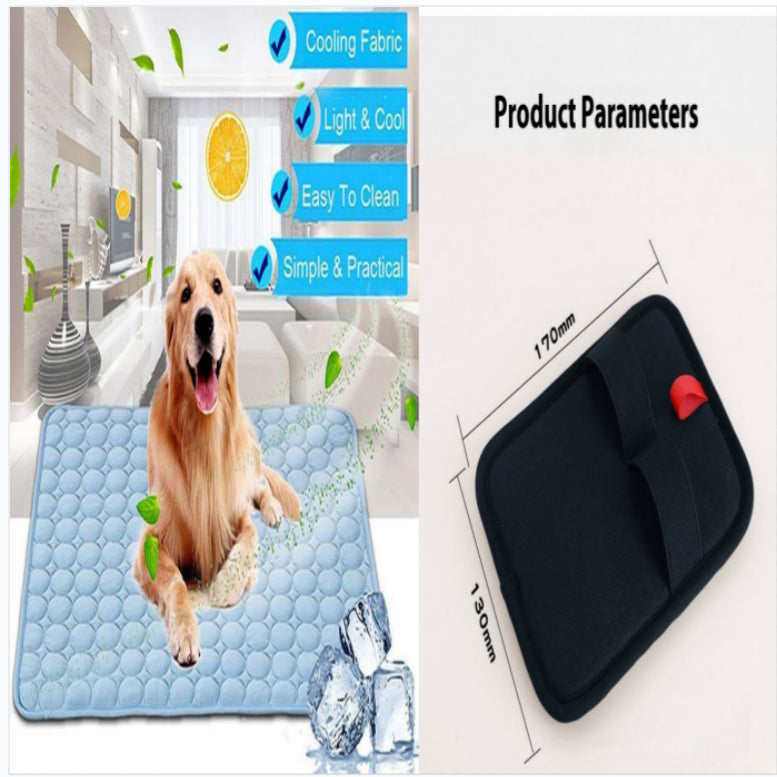 Ice Silk Cooling Mat for Cats & Dogs