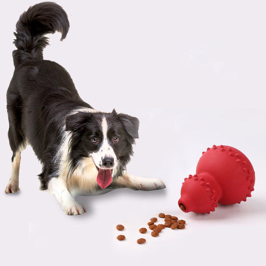 Rubber Treat Dispensing Dog Toy — Molar & Enrichment Toy