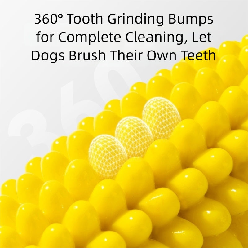 Corn Knot Rope Dog Chew Toy — Teeth Cleaning & Tug Play
