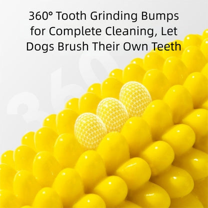Corn Knot Rope Dog Chew Toy — Teeth Cleaning & Tug Play