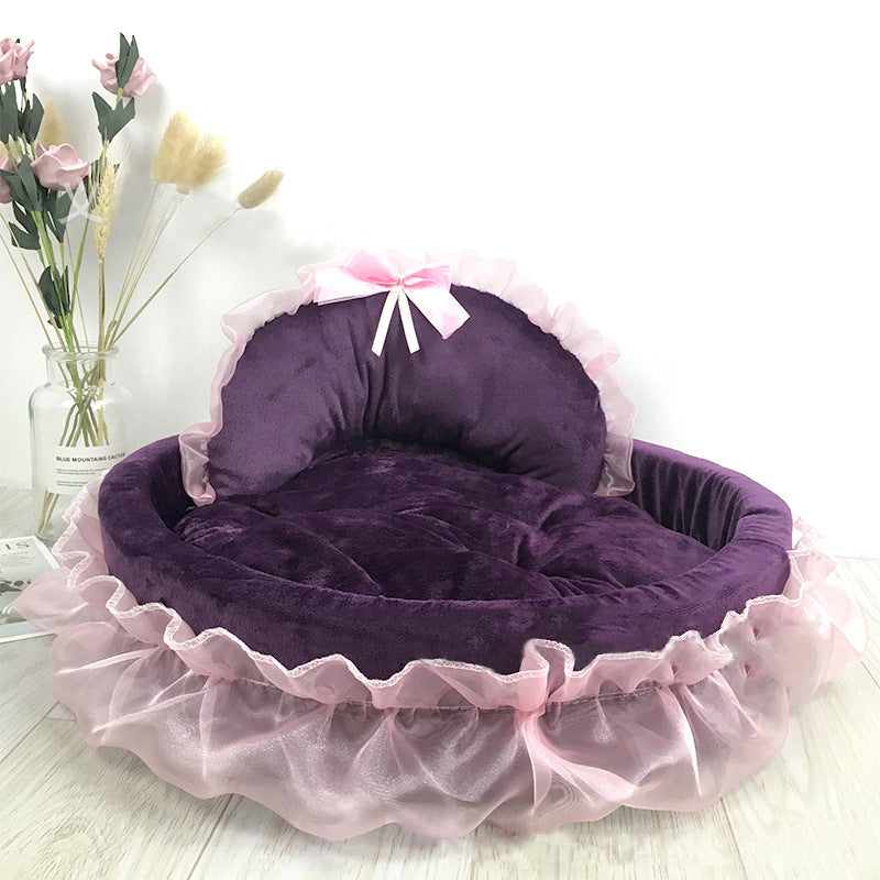 Soft Nest Bed for Cats & Dogs
