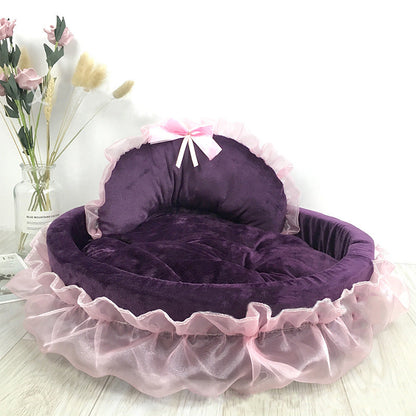 Soft Nest Bed for Cats & Dogs