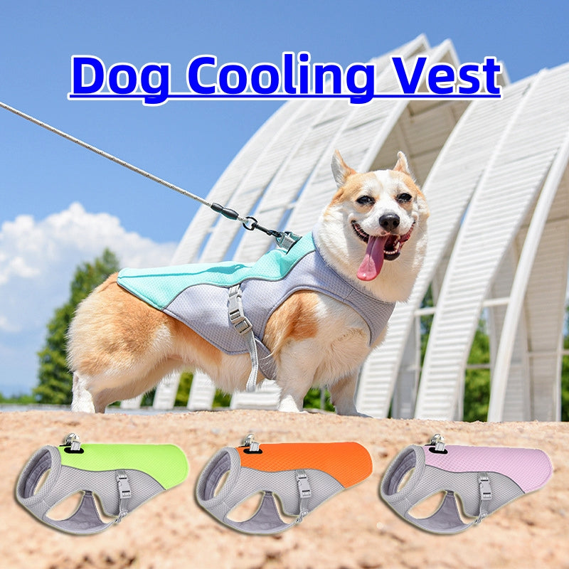 Dog Cooling Vest — Breathable & UV-Protective Summer Wear