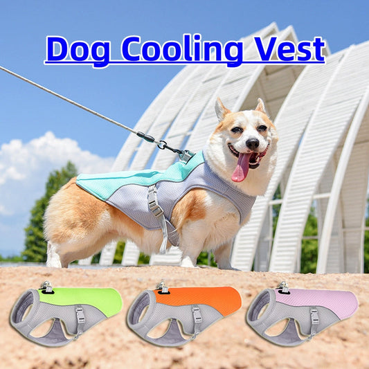 Dog Cooling Vest — Breathable & UV-Protective Summer Wear