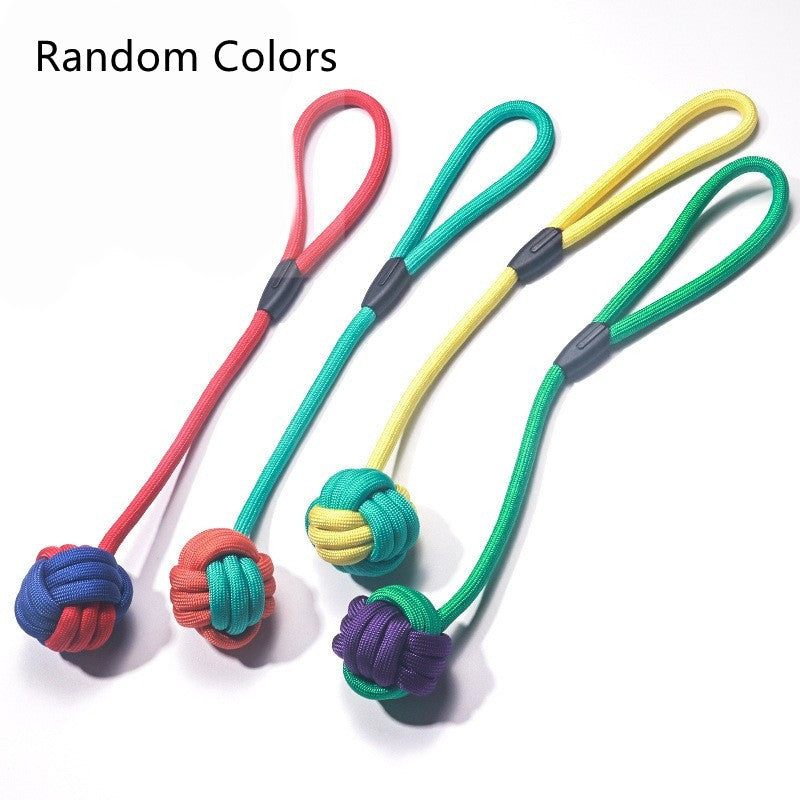 Cotton Rope Knot Pet Toy Set — Bite-Resistant Teeth Grinding