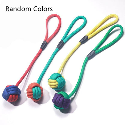 Cotton Rope Knot Pet Toy Set — Bite-Resistant Teeth Grinding