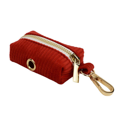 Corduroy Pet Collar & Lead Set