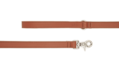 Brown Leather Dog Lead