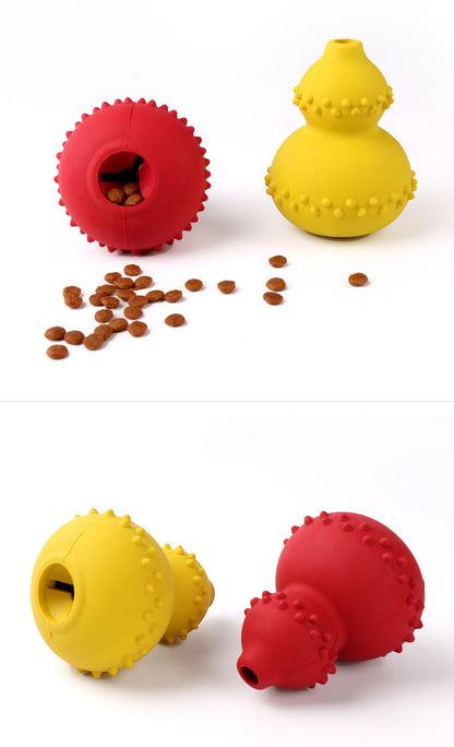 Rubber Treat Dispensing Dog Toy — Molar & Enrichment Toy