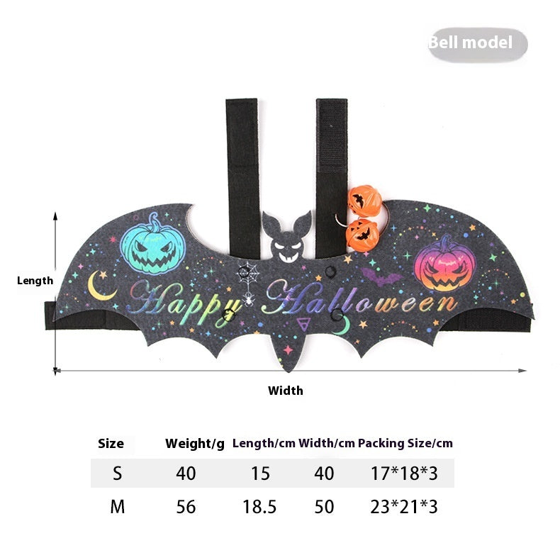 Halloween Batwing Pet Costume
