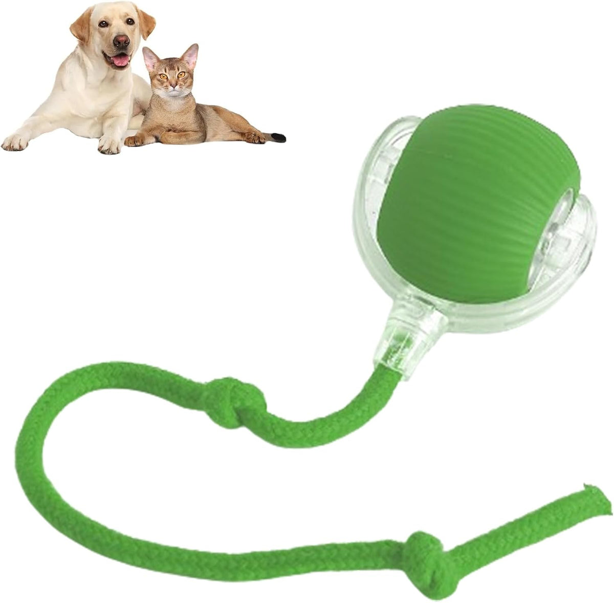 360 Auto-Rolling Ball Toy for Cats & Dogs
