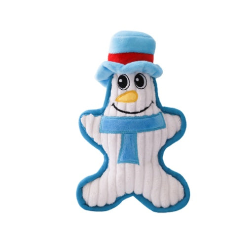 Christmas Plush Squeaky Dog Toy — Bite-Resistant Festive Fun