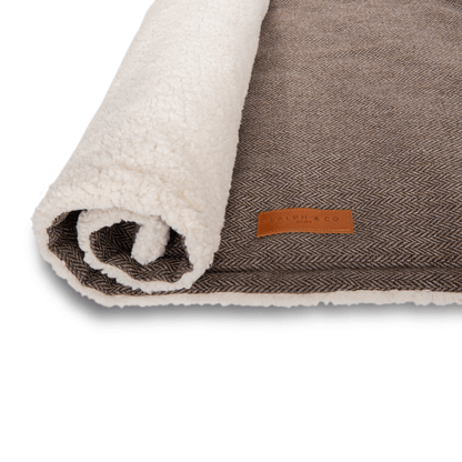 Luxury Washable Tweed Dog Blanket | Lincoln